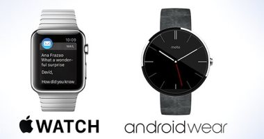 ايه الفرق؟.. أبرز الاختلافات بين نظام watchOS وAndroid Wear