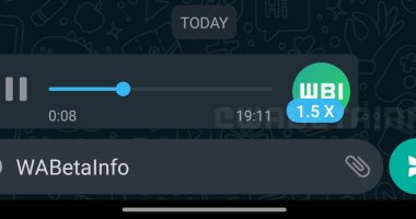 واتس آب يتيح قريبا للمستخدمين تغيير سرعة تشغيل الرسائل الصوتية
