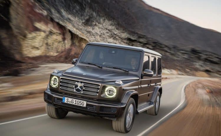 مرسيدس G-Class 2019 تحصل على 5 نجوم في اختبارات التحطم