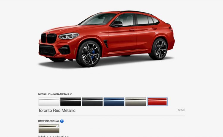 BMW X4 M تصل الي سعر 85.500 ألف دولار