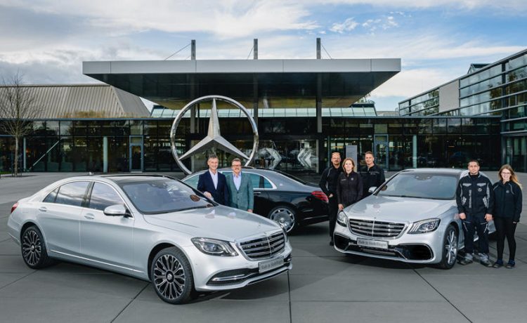 مرسيدس S-Class تحتفل بوصول انتاجها الى 500 ألف سيارة