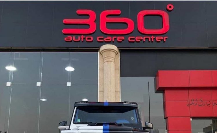 مرسيدس G500 4X4 برابوس معدلة في السعودية بلونين مثيرين