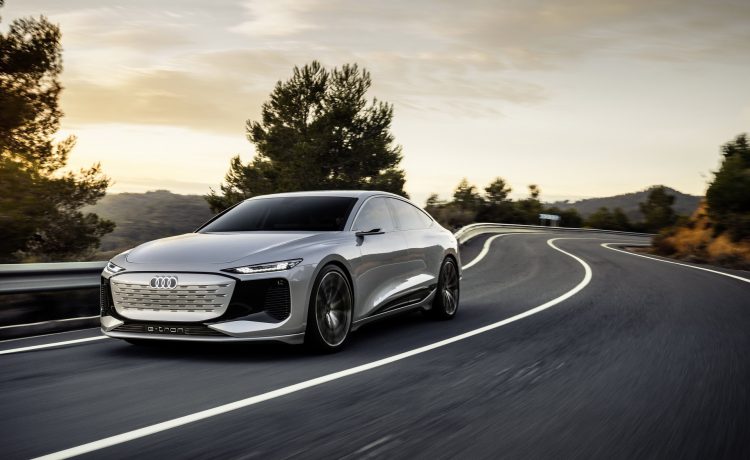 أودي تطلق الموديل التجريبي A6 etron في شنغهاي 2021