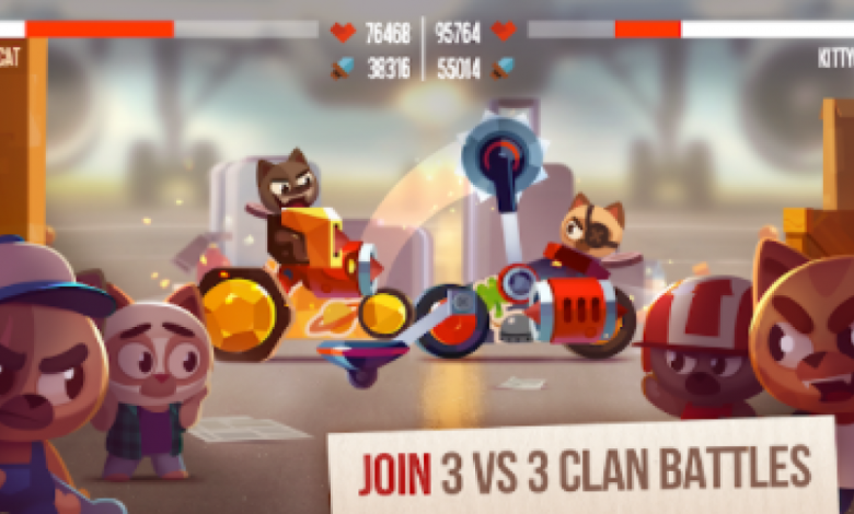 لعبة CATS: Crash Arena Turbo Stars