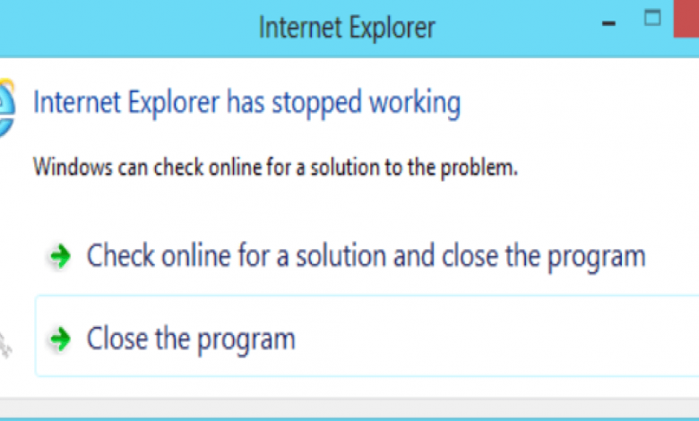 كيفية إصلاح Internet Explorer عندما يحتفظ بالصفحات المغلقة