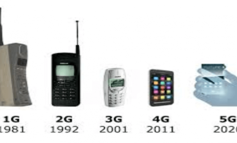 أجيال الهاتف المحمول Cellphone Generations