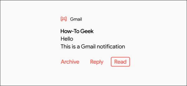 كيفية إضافة وضع علامة مقروءة إلى إخطارات Gmail على Android
