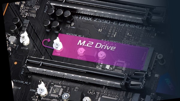 تعمل Asus على تبديل براغي M2 SSD لنظام قفل بدون أدوات