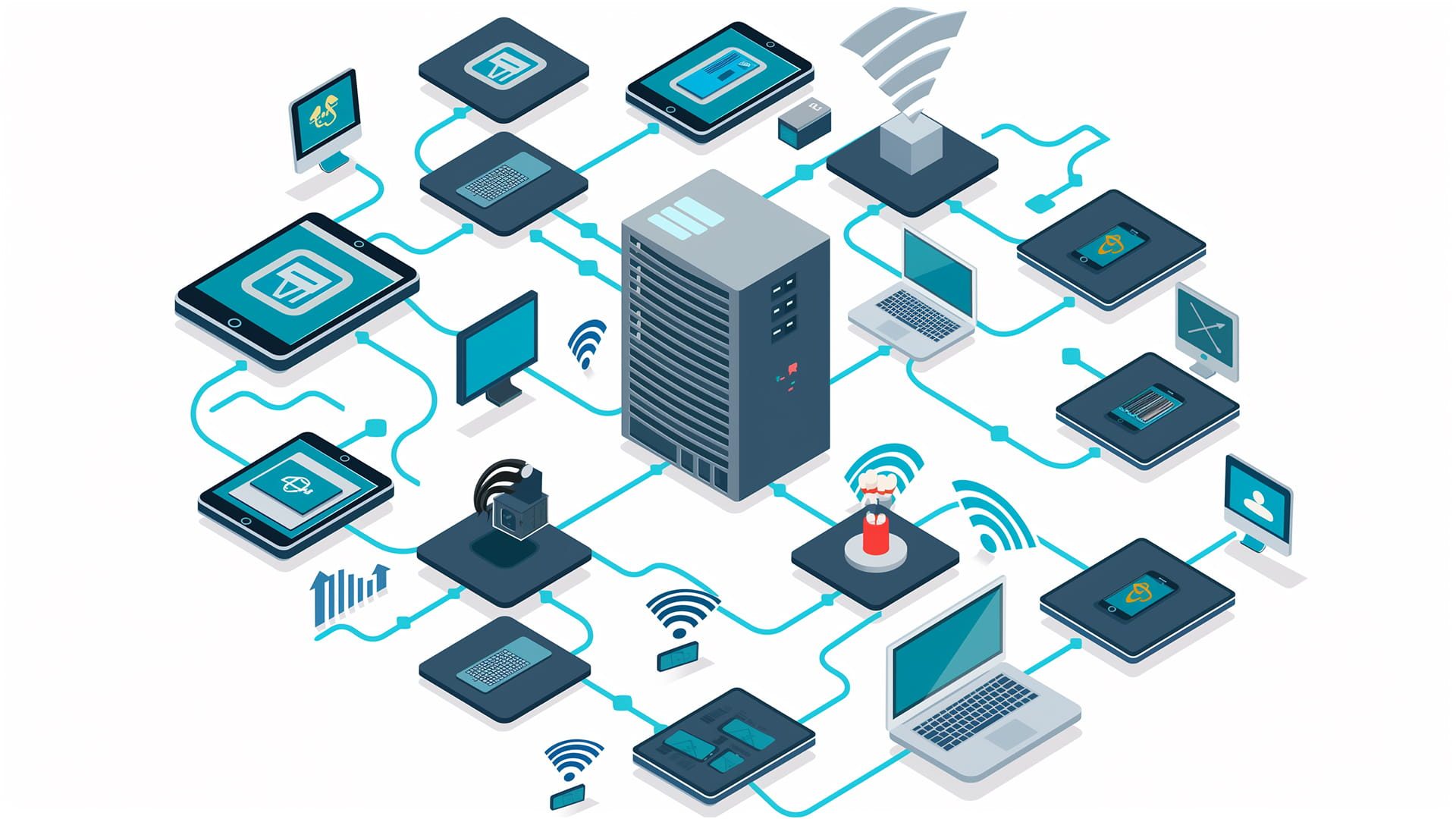 تعريف شبكة الحاسوب