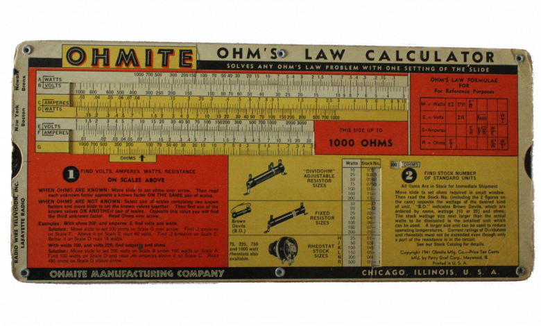 قانون أوم – Ohm’s Law