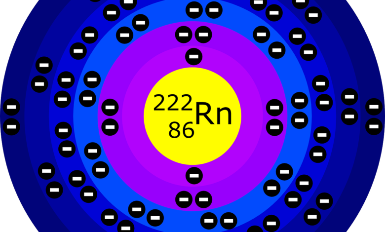 عنصر الرادون