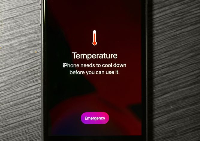 المشاكل التي تسبب ارتفاع درجة حرارة الايفون وحلولها