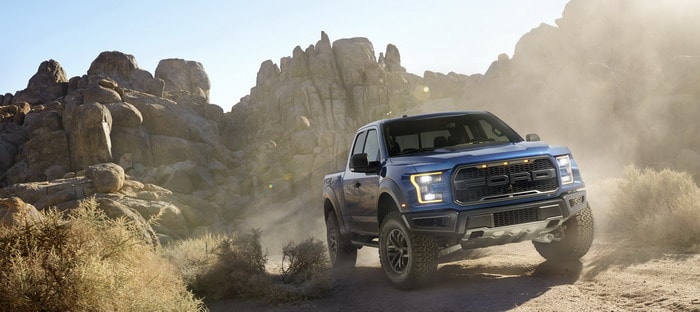 فورد F-150 رابتور 2017 أسرع بمعدل 25% من الموديل الحالي