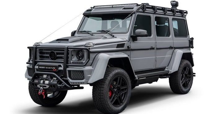 برابوس تستعرض المزيد من امكانيات G550 4×4² Adventureالشرسة