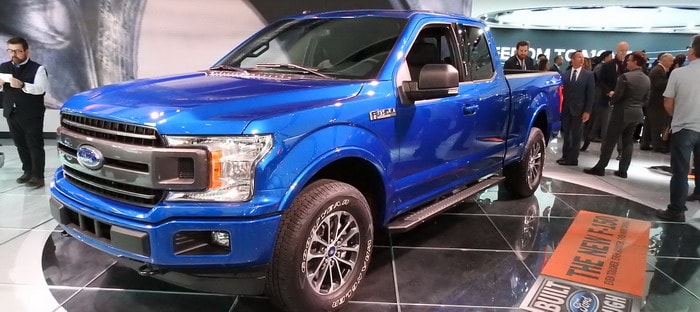 فورد F-150 موديل 2018 تحصل علي محرك ديزل جديد وتصميم مطور