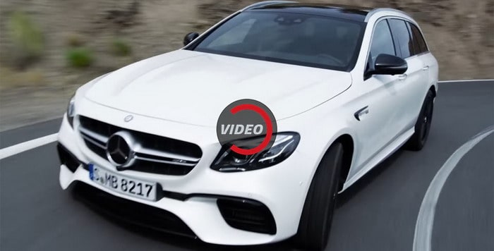 فيديو : مرسيدس AMG E63 S Wagon تخترق التلال في صمت مهيب