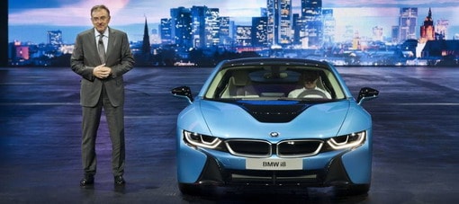 BMW تكشف عن النسخة الإنتاجية النهائية من i8 في فرانكفورت 2012