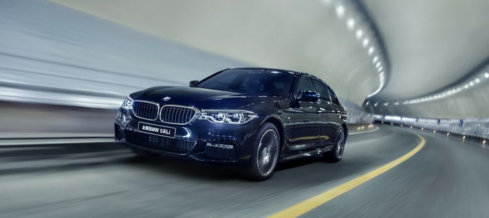 BMW الفئة الخامسة LWB الجديدة تظهر في الصين بطول اضافي