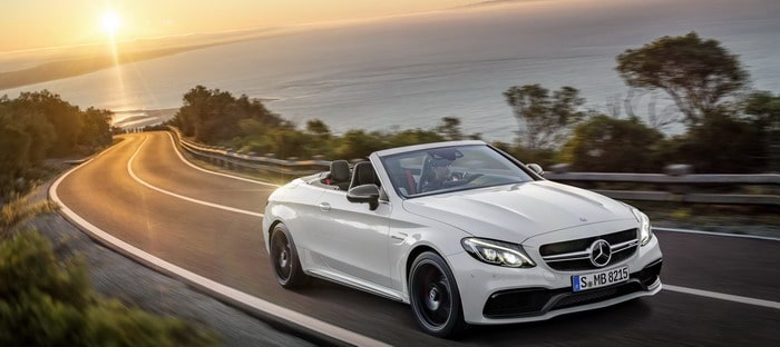 مرسيدس AMG C63 كابريو . . مظهر مثير وباقات تحديث مطورة في نيويورك 2016