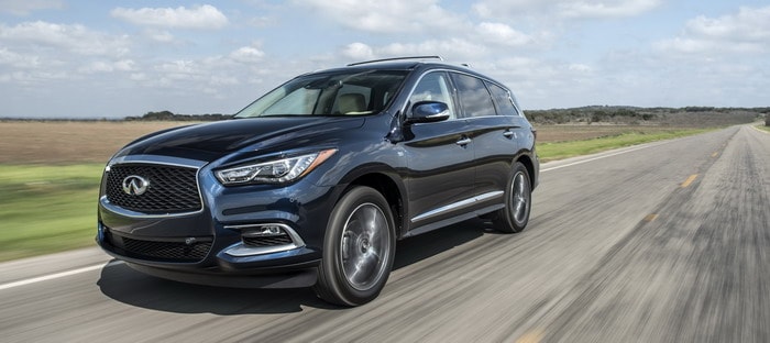 NHTSA تمنح انفنيتي QX60 أعلي معدلات درجات الأمان في اختبارات التصادم