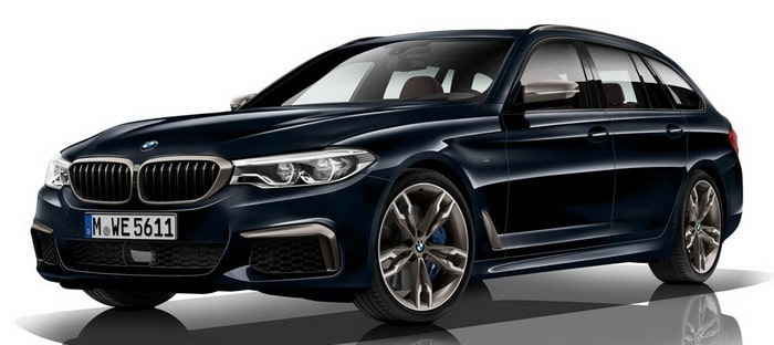 BMW M550d xDrive موديل 2018 ديزل بأربع شواحن توربينية وقوة 395 حصان