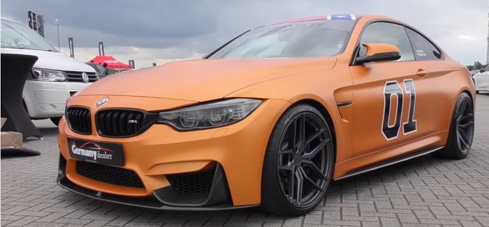 BMW M4 تحصل علي باقة جنرال لي من مسلسل The Dukes of Hazzard