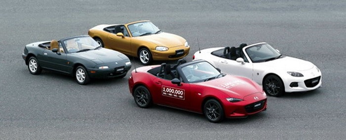 ?مازدا MX-5 السيارة الأكثر مبيعا في التاريخ وقصة الصحفي الذي كان سبب انتاجها