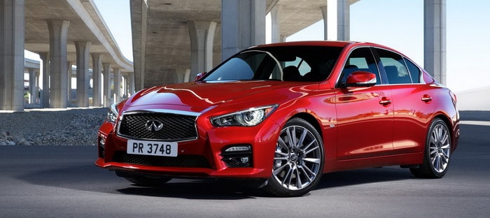 انفنيتي Q50 2016 تقدم بمحرك جديد V6 بشاحنين توربينيين بقوة 400 حصان