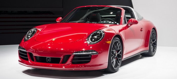 بورشه 911 تارجا 4 GTS تنطلق بأداء مطور وأسلوب قيادة أفضل في ديترويت 2015