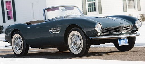 سيارة BMW 507 Series II Roadser طراز 1958 بحالة نادرة تباع بمبلغ 2.8 مليون دولار