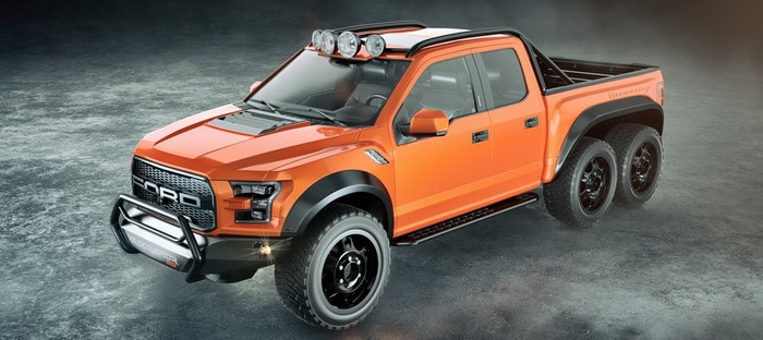 هينيسي F-150 VelociRaptor 6×6 تأتي لمعرض SEMA بسعر 300 ألف دولار