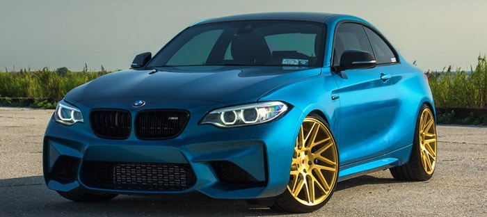 BMW M2 تحصل على عجلات ذهبية أكثر جاذبية