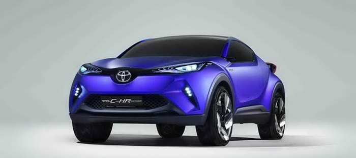 تويوتا C-HR التجريبية تبدي ملامحها عبر صور مسربة