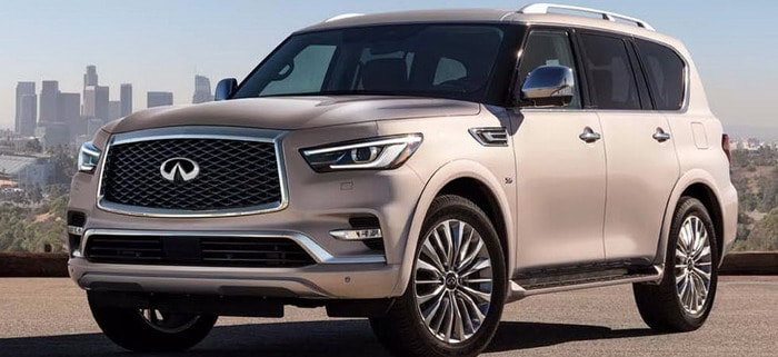 انفنيتي QX80 موديل 2018 المحسنة تقدم بتصميم أكثر رقياً قبل معرض دبي