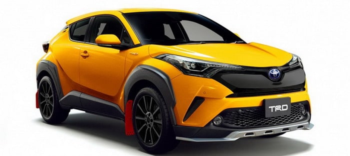 تويوتا C-HR تتزود بباقتي TRD و Modellista في اليابان