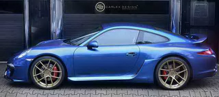 بورشه 911 Blue Electric بتعديل كارلكس ديزاين . . مزيد من التحول الأزرق الشرس