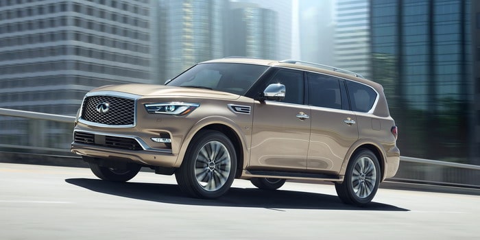 إنفينيتي تكشف عن QX80 بمعرض دبي الدولي