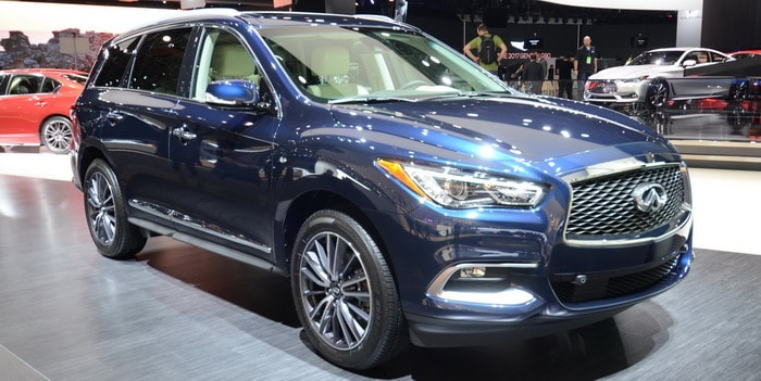 انفنيتي QX60 2016 . . ملامح بسيطة وتفاصيل معقدة في ديترويت 2016