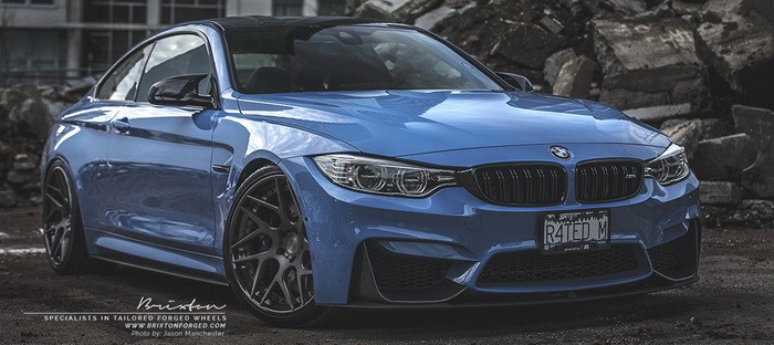 BMW M4 ياس مارينا بعجلات بريكستون تبدو مذهلة تماماً