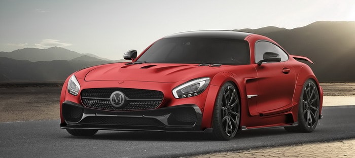 مرسيدس AMG GT S تتزين بحلة حمراء مثيرة من مانسوري مناسبة لدبي