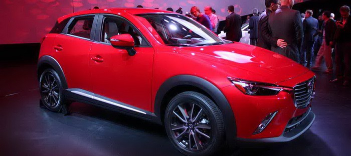 مازدا CX-3 2016 تثير الشغف في لوس أنجلوس بأناقتها وبساطتها