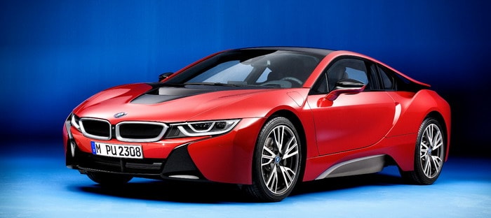 BMW i8 Protonic Red Edition تستعد للإثارة الكبري في جنيف 2016