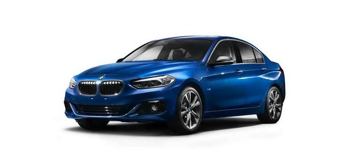 BMW F52 1 Series سيدان تنطلق في الصين بدفع أمامي لأول مرة