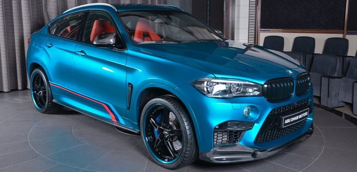 أبوظبي موتورز يقدم BMW X6M بباقة ألياف كربون 3D Design