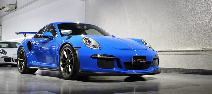 بورشه 991 GT3 RS بلون أزرق فودو تبدو سحرية ورائعة في الإمارات