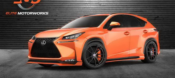 لكزس NX 200t F Sport 2015 يكشر عن أنيابه بمظهر شرس في SEMA