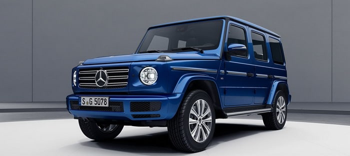 مرسيدس G-Class تحصل على باقة اختيارية جديدة من الفولاذ