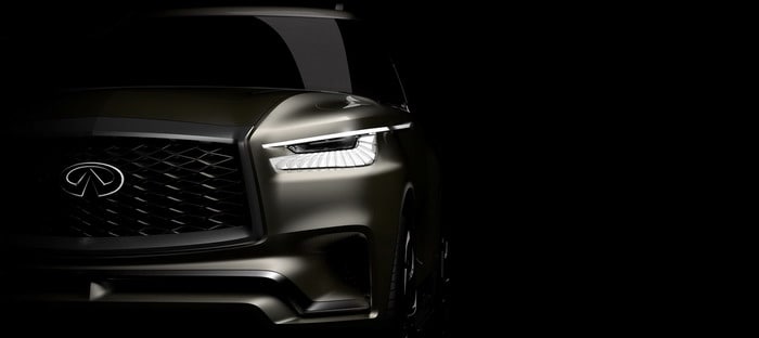 انفنيتي QX80 2018 تخرج في صور تشويقية قبل معرض نيويورك