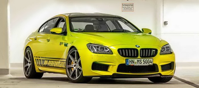 BMW M6 جران كوبيه تحصل علي جرعة قوة تبلغ 800 حصان من PP-Performance