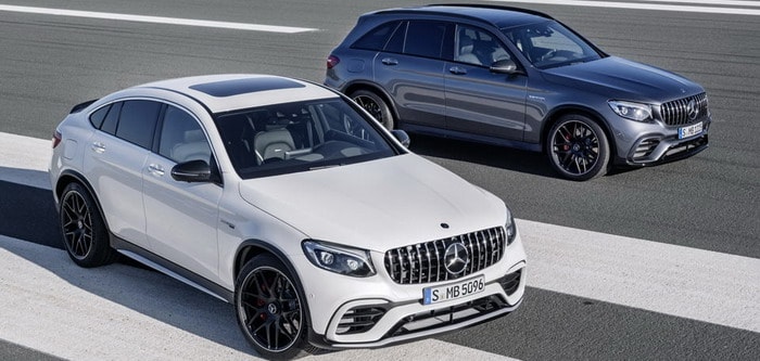 مرسيدس AMG GLC متعددة الاستخدامات والكوبيه تبدأ المبيعات في بريطانيا